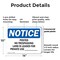 Signmission Posted No Trespassing Land Is Leased For OSHA Notice Sign, Plastic, 14in W x 10in L, 2PK OS-2PACK-NS-P-1014-L-17726 - alternate 3